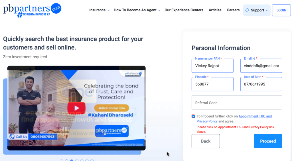 Policybazaar Agent